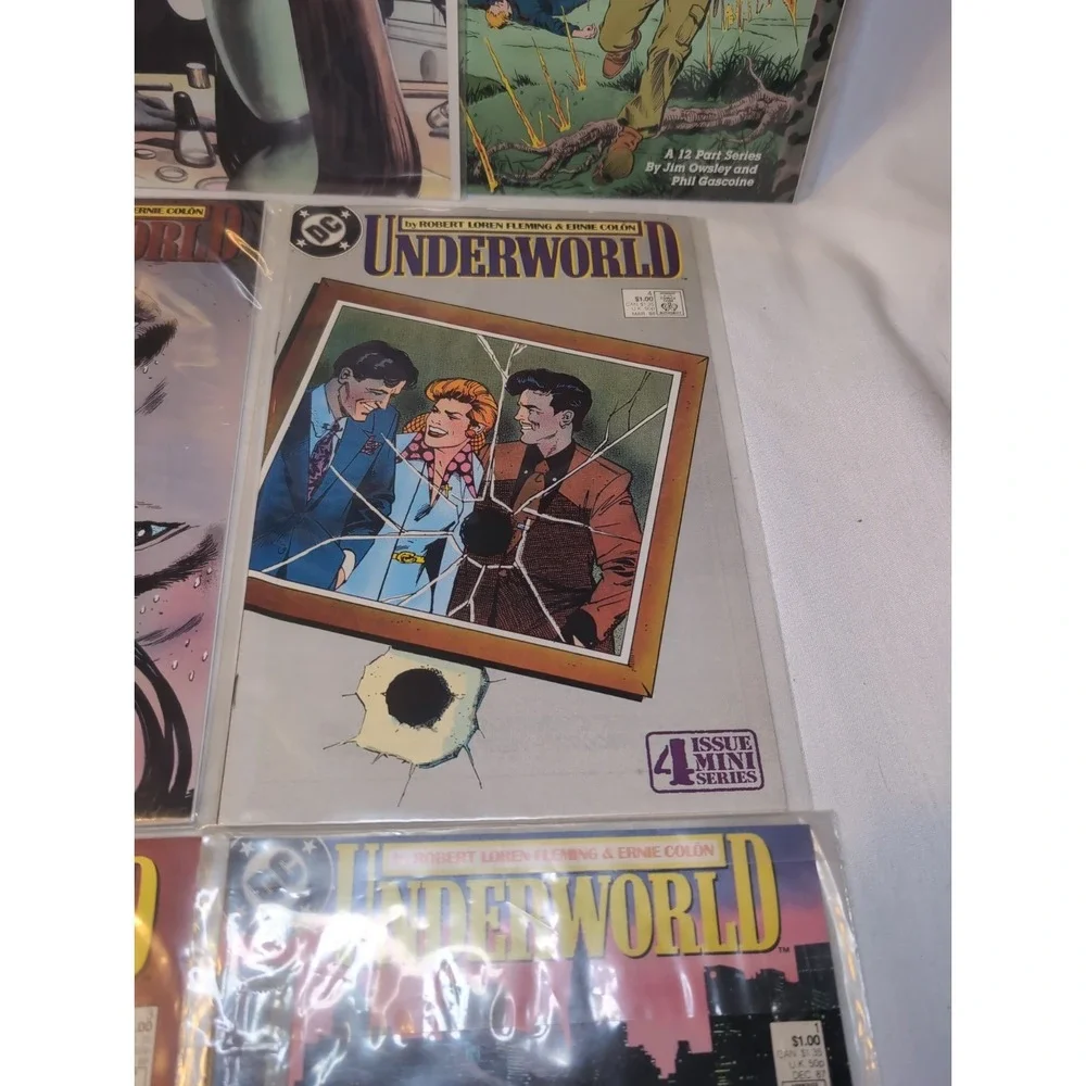 Underworld 4-Issue COMPLETE Mini Series 1-4 (1987) DC Comics + Others